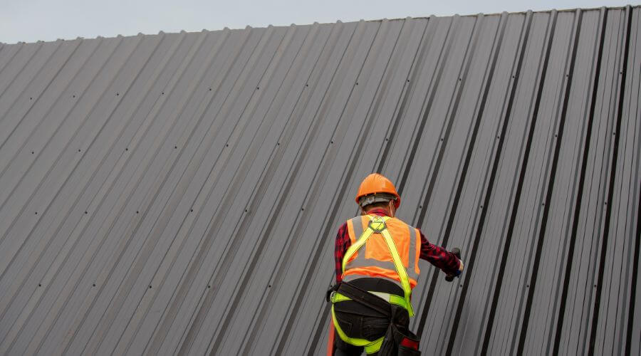 Professional metal roof repair in North Scituate, RI